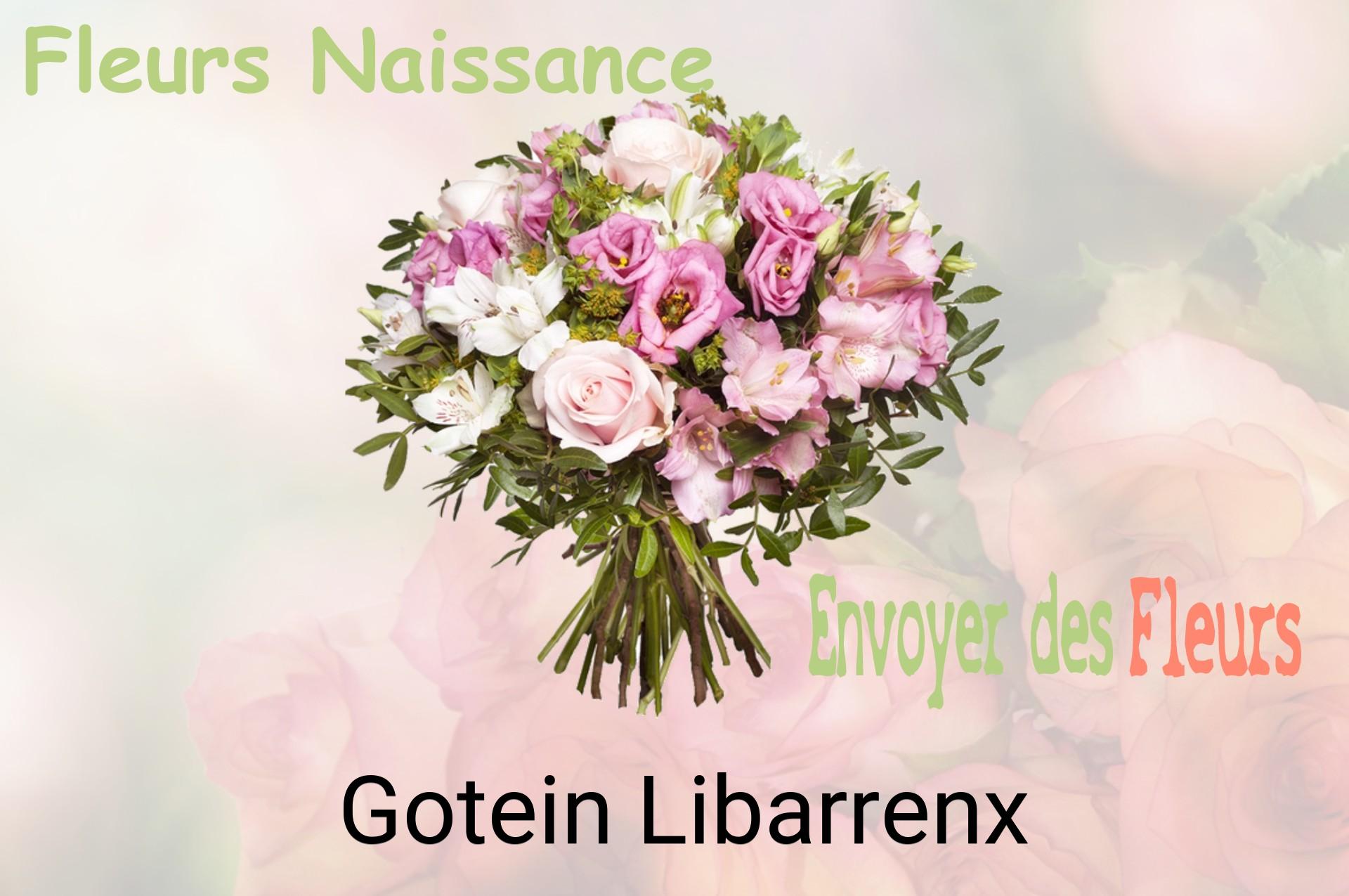 Bouquet de fleurs de naissance livré à Gotein-Libarrenx
